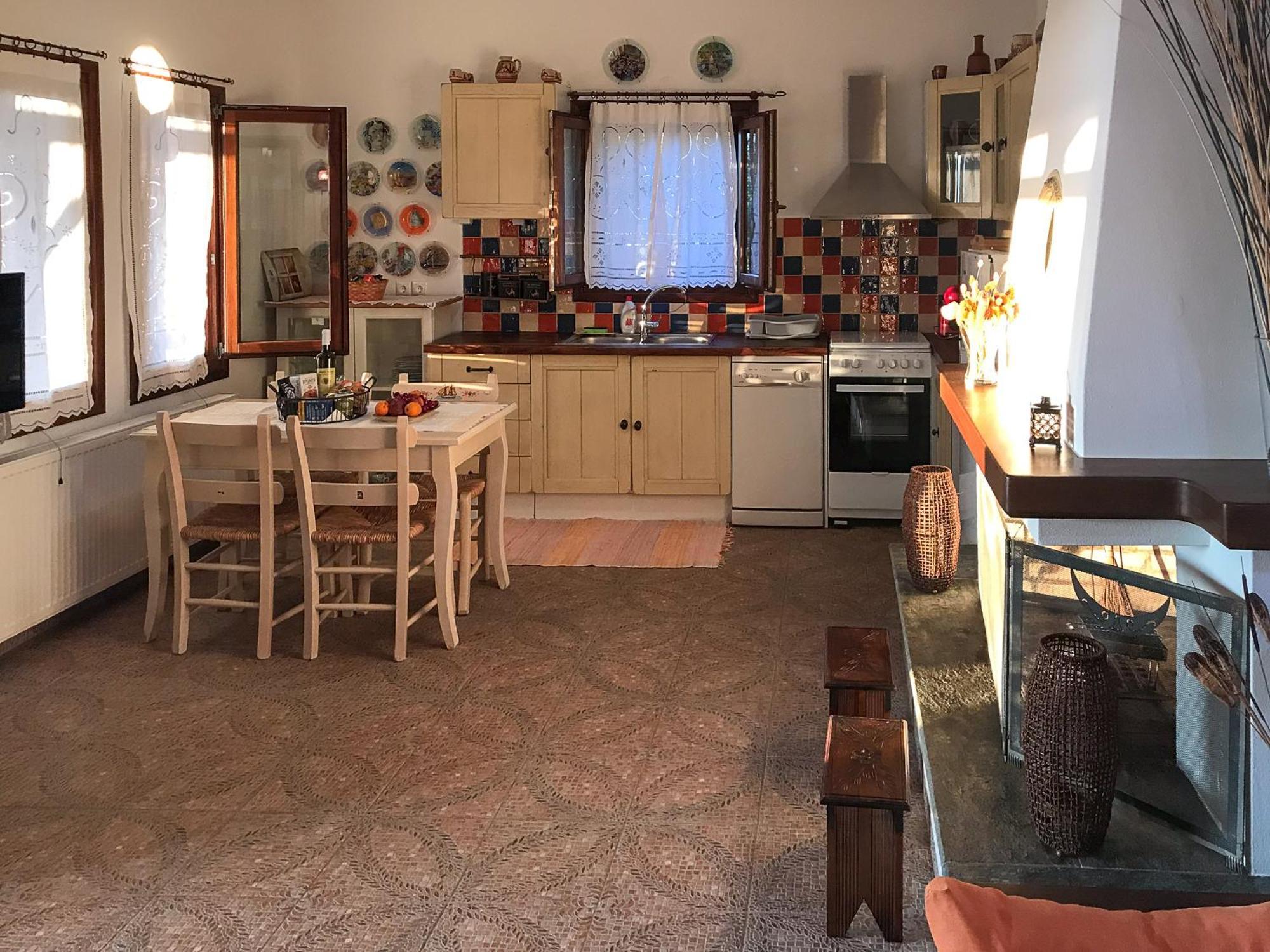 Вилла House Of The Rising Sun Хорефто Экстерьер фото